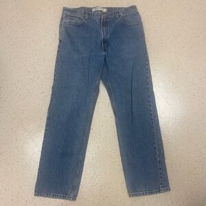 Levi's 505’s Men's Regular Straight Jeans in Classic Blue